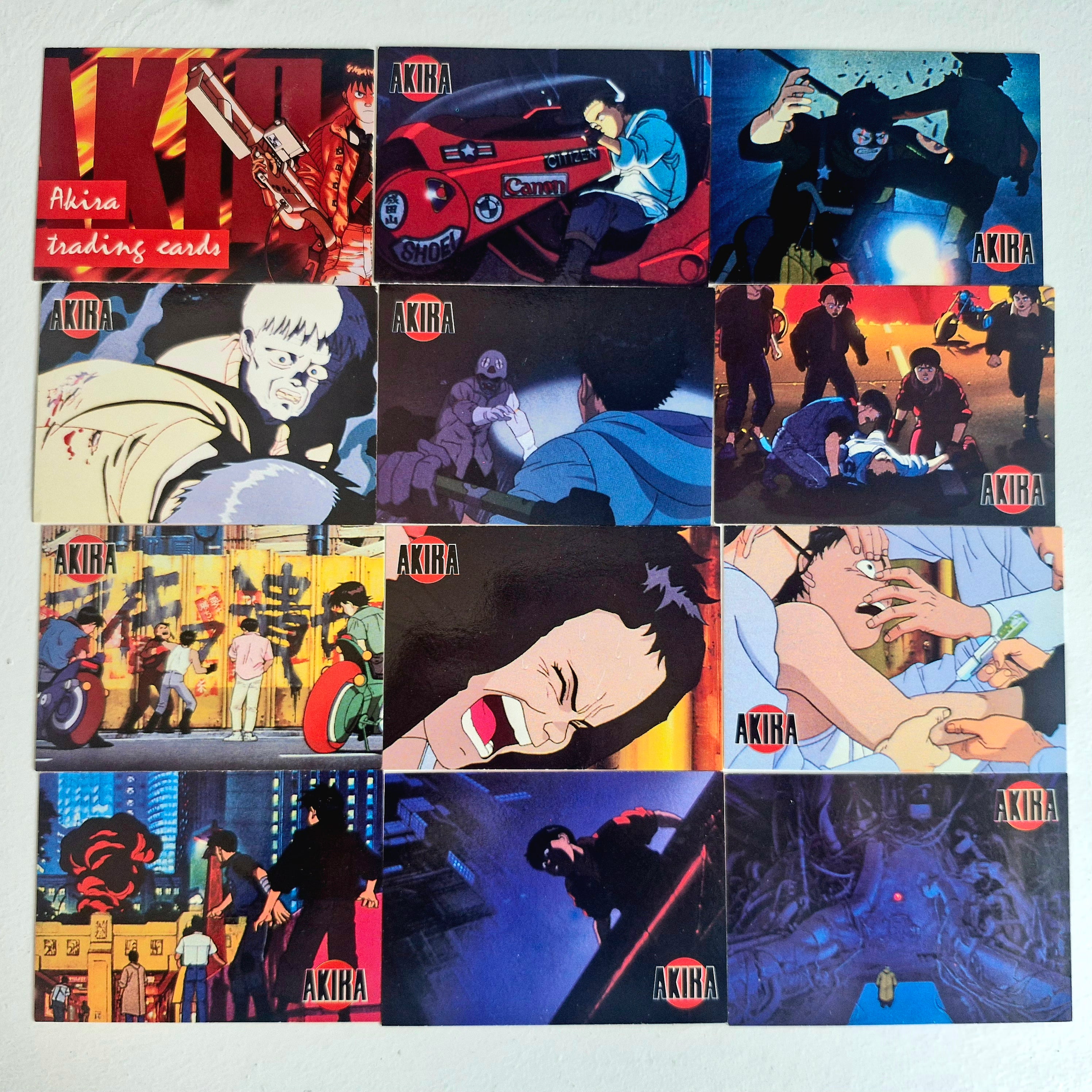 Akira - Carte Trading Cards - Lot de 75 cartes reg