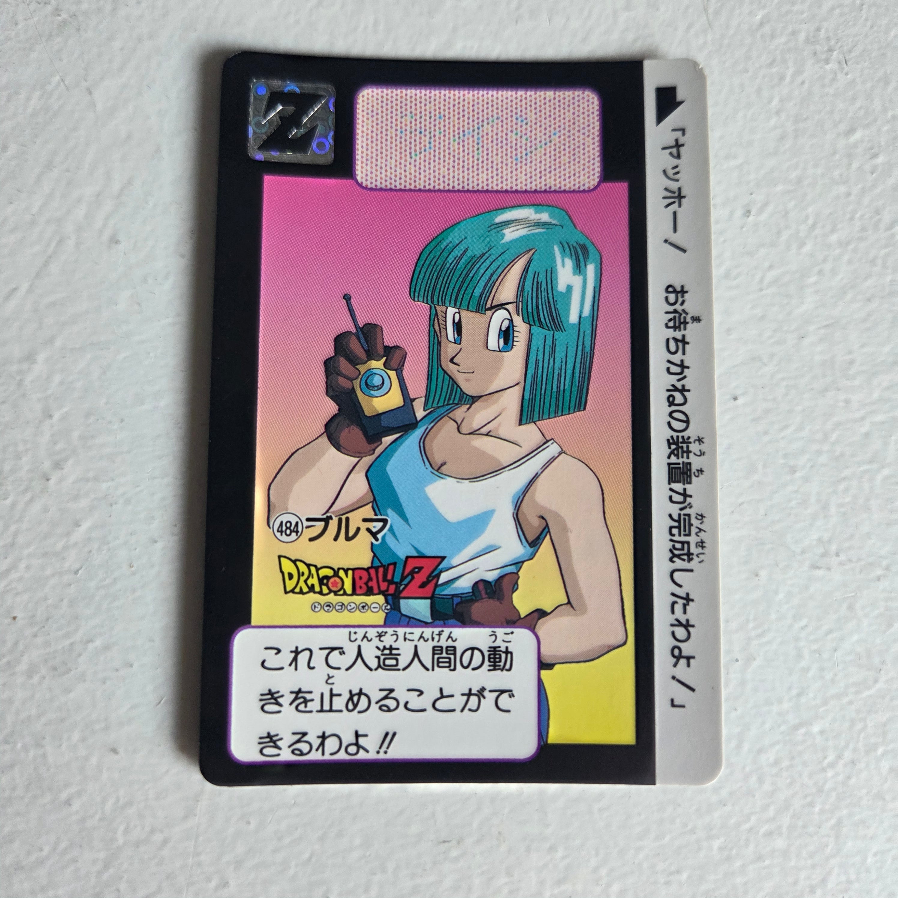 Dragon Ball Carte Carddass Part 12 - 484