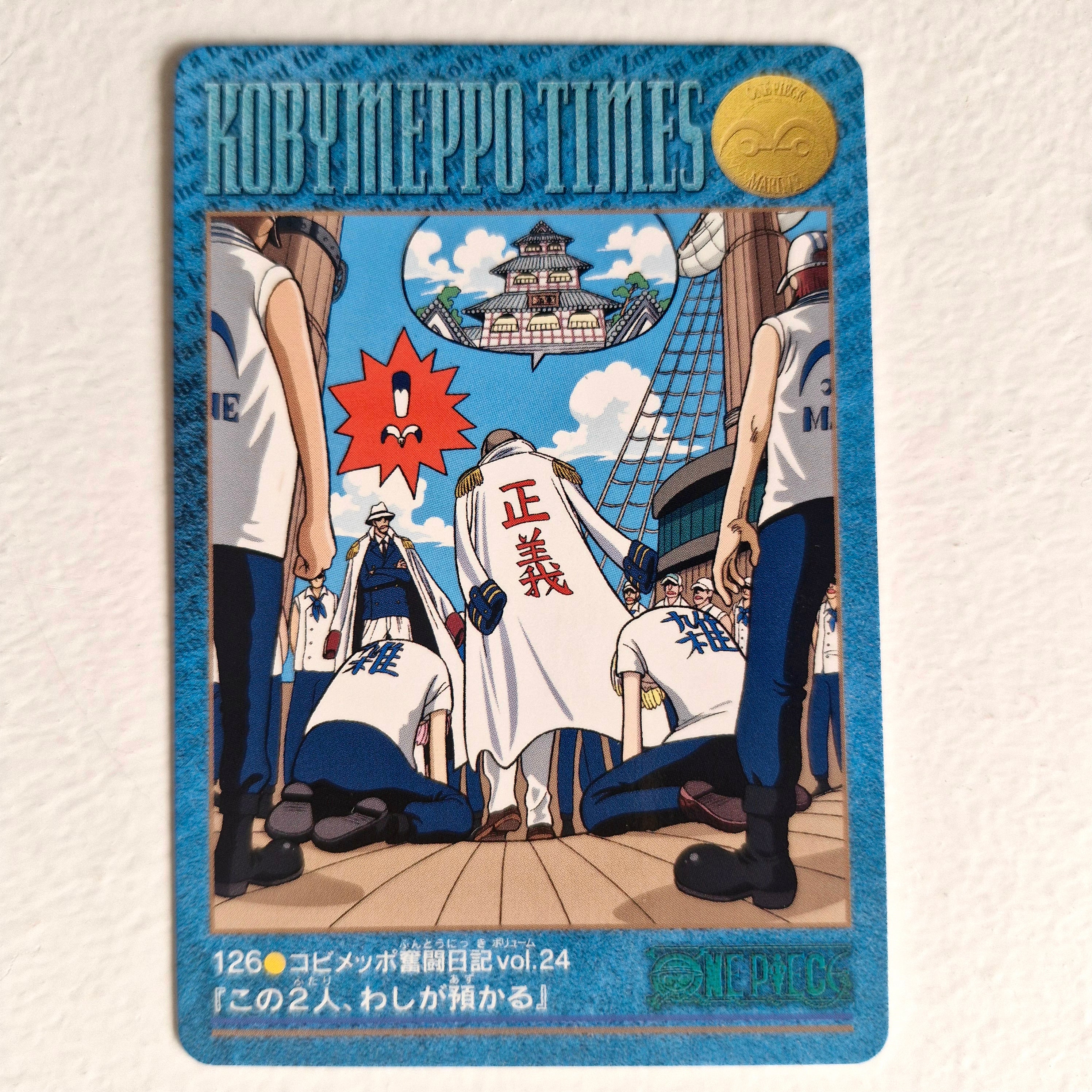 One Piece - Carte Visual Adventure Part 3 - 126 état bon