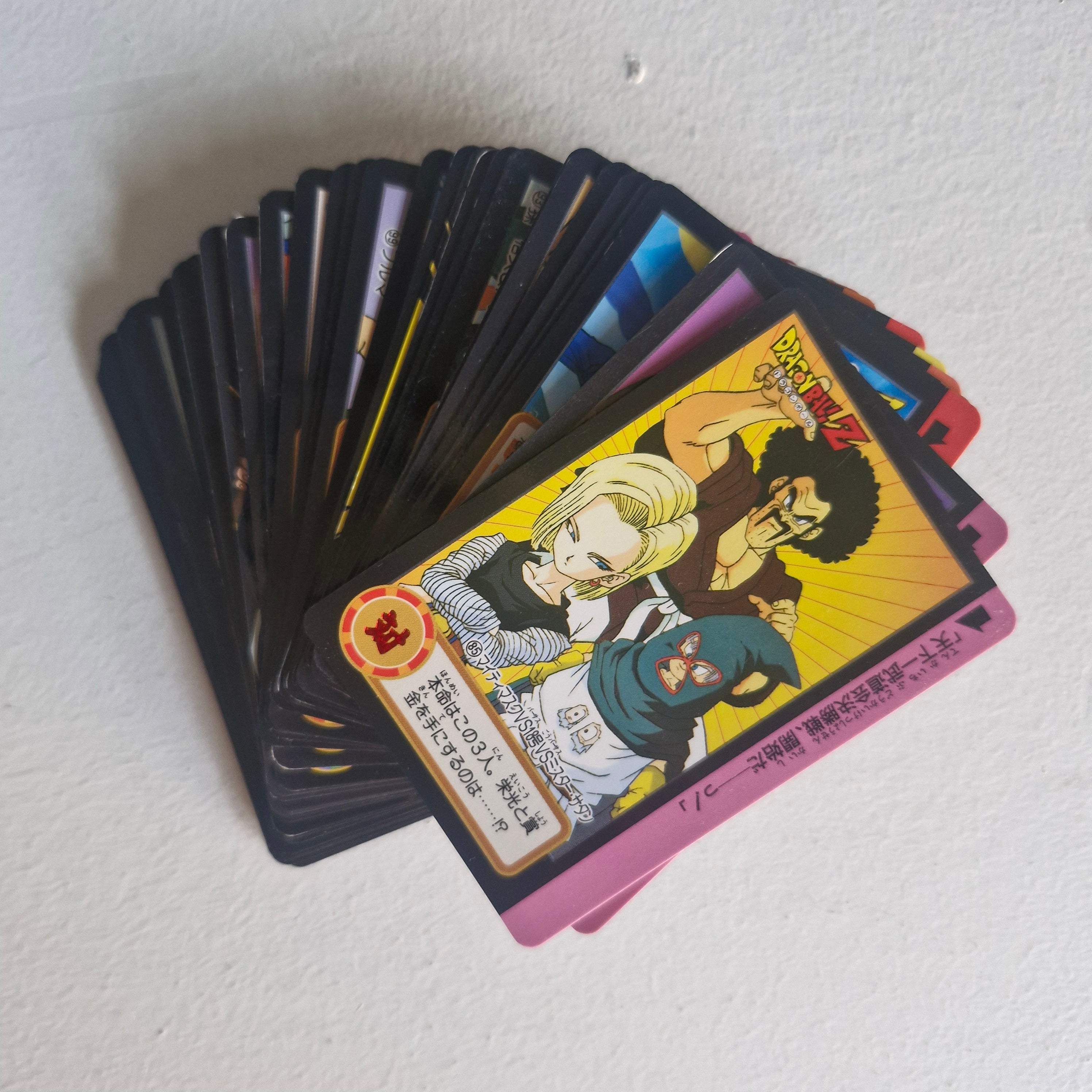 Dragon Ball Carte Carddass Part 19 - Reg Set état bon