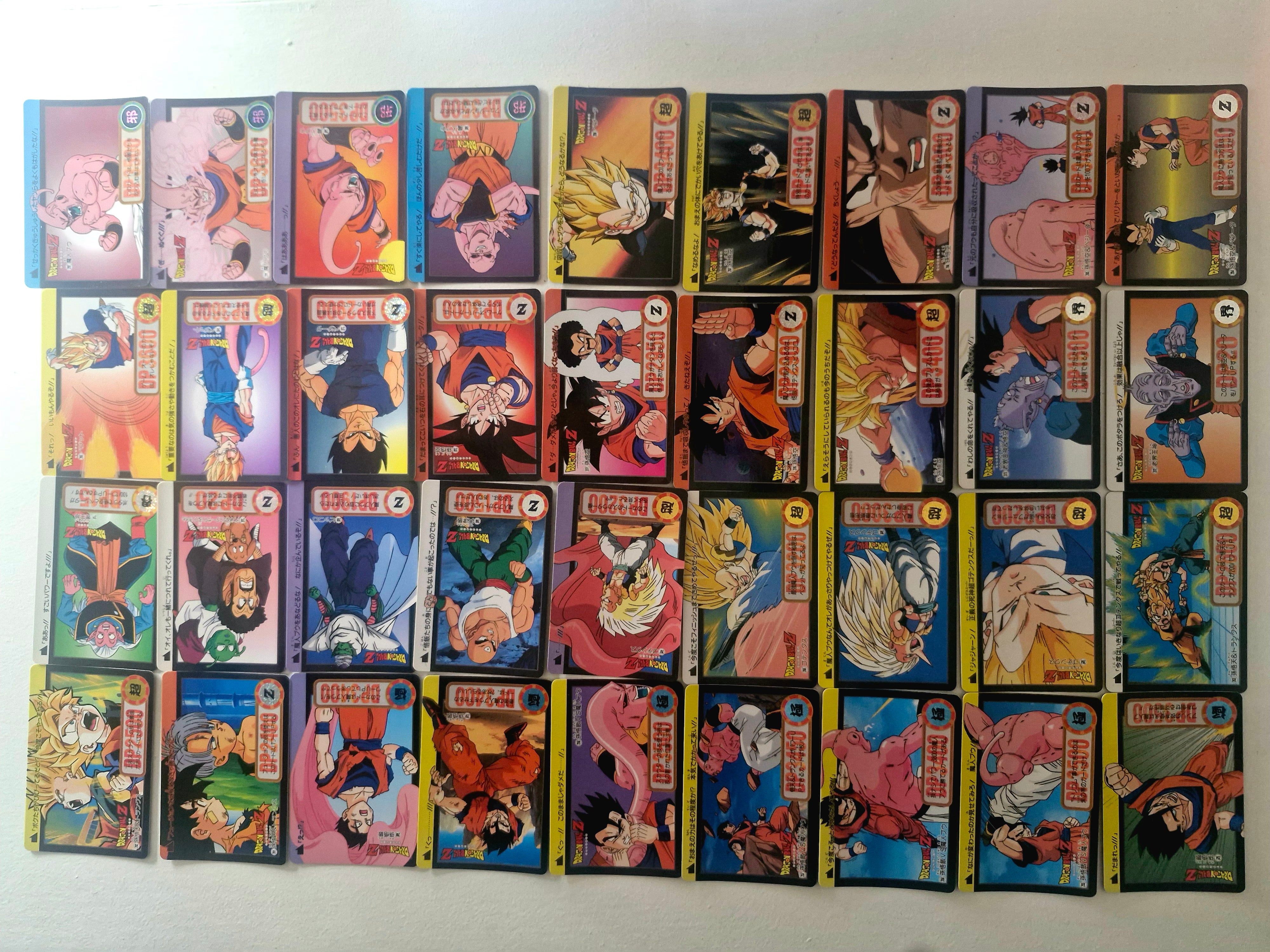 Dragon Ball Carte Carddass Part 23 - Reg Set état bon