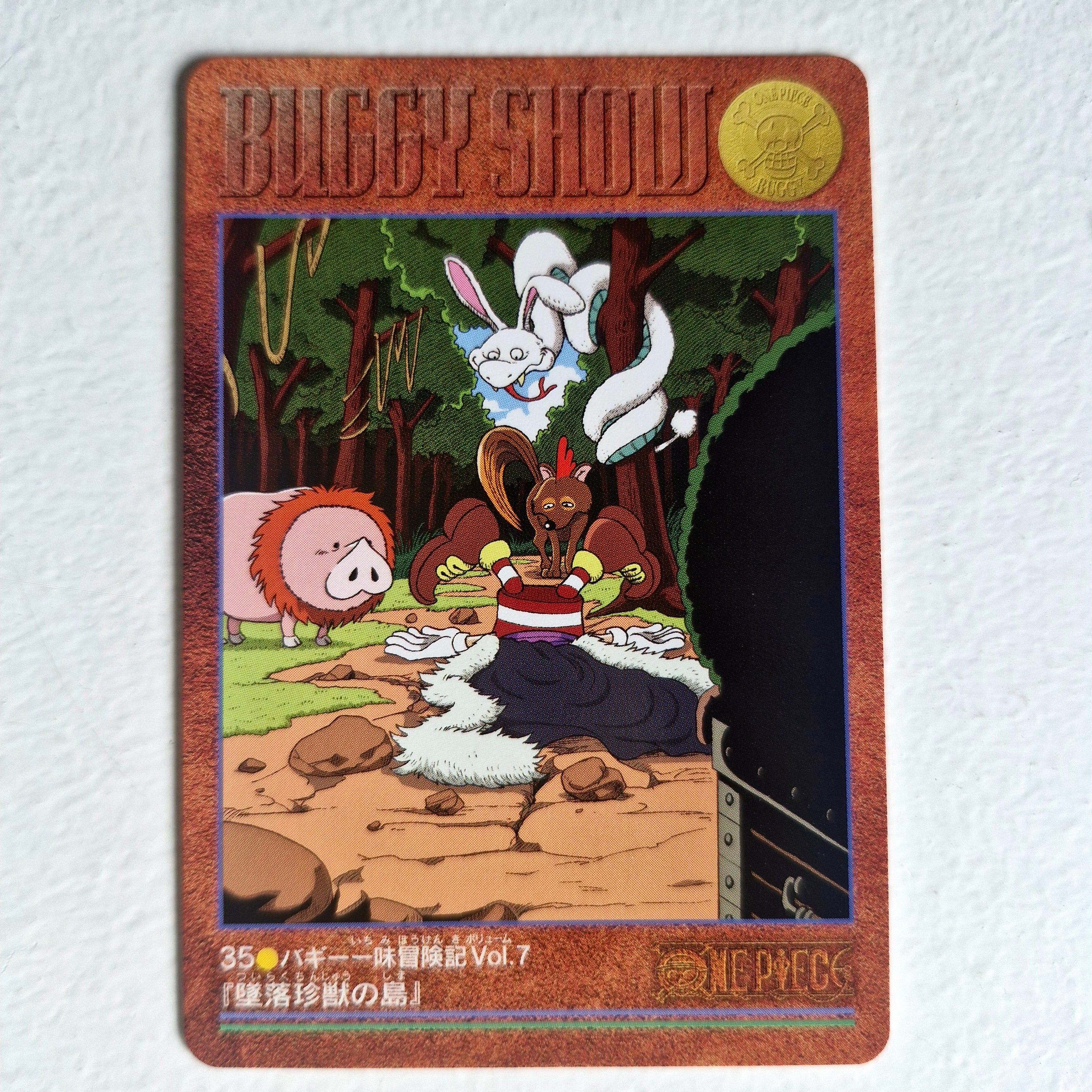 One Piece - Carte Visual Adventure Part 1 - 35 état bon