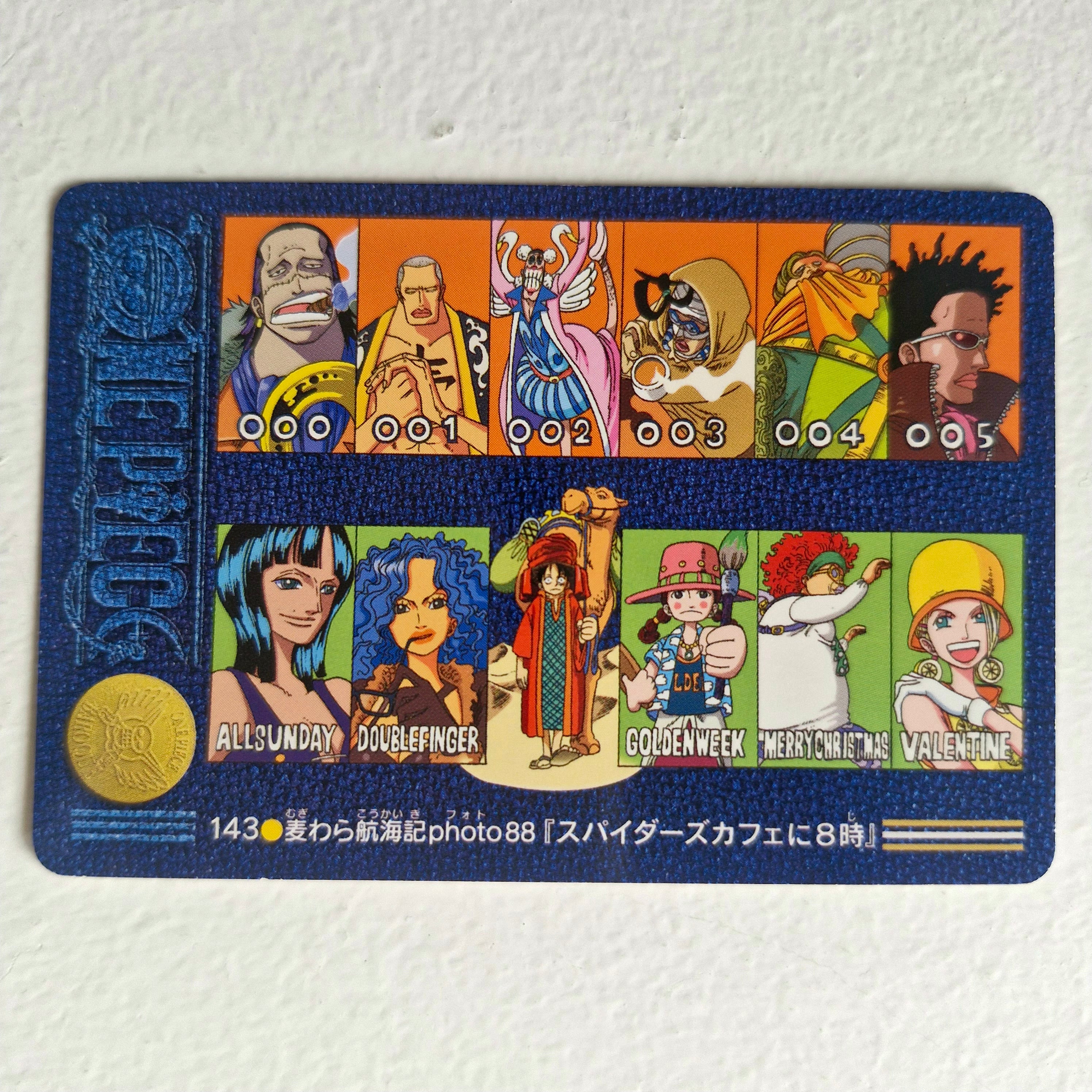 One Piece - Carte Visual Adventure Part 4 - 143 état bon