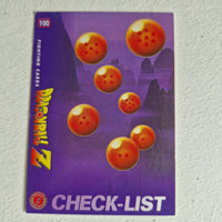 Dragon Ball - Carte Dragon Ball Fighting Cards 100 Checklist