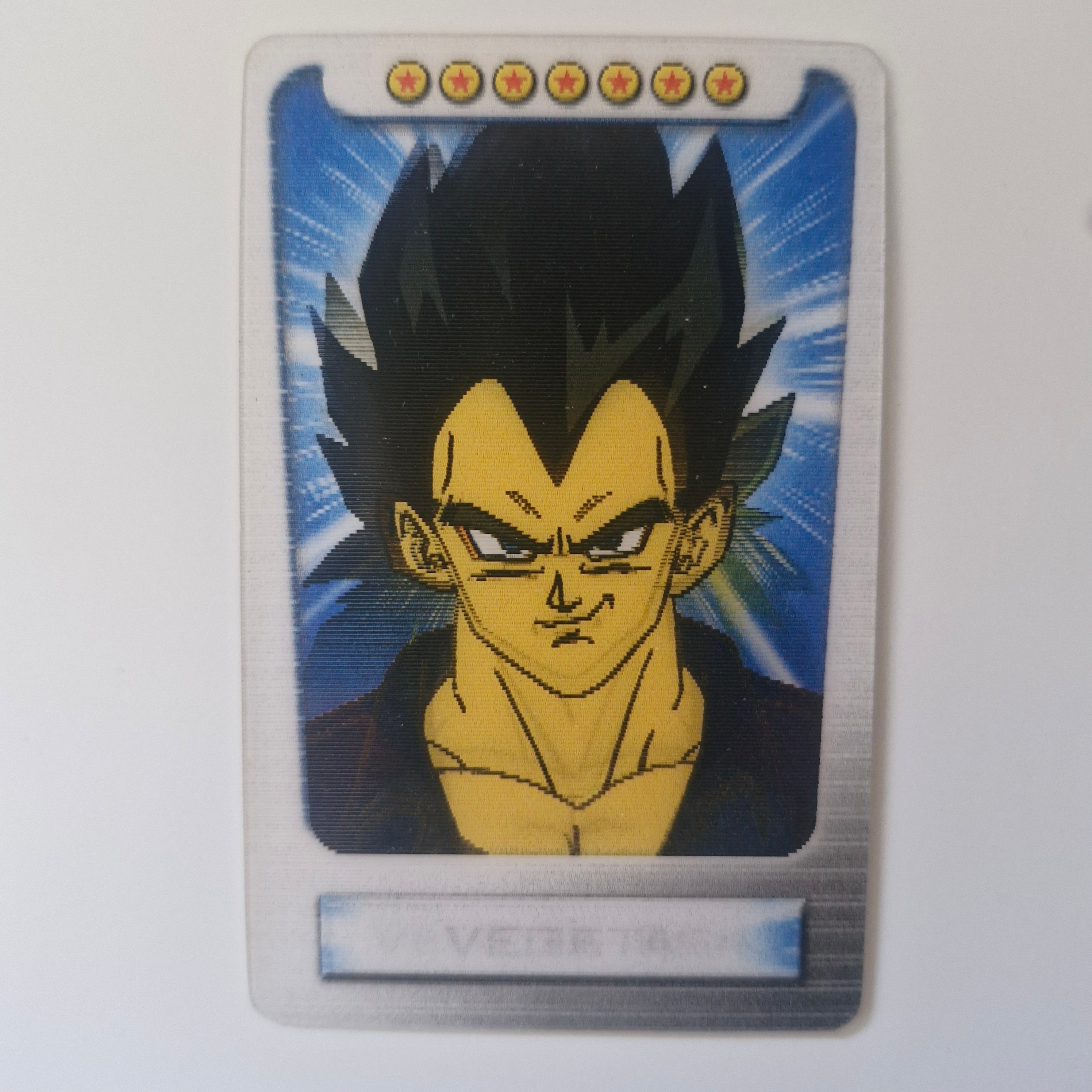 Dragon Ball Carte Morphing Card 02 Vegeta