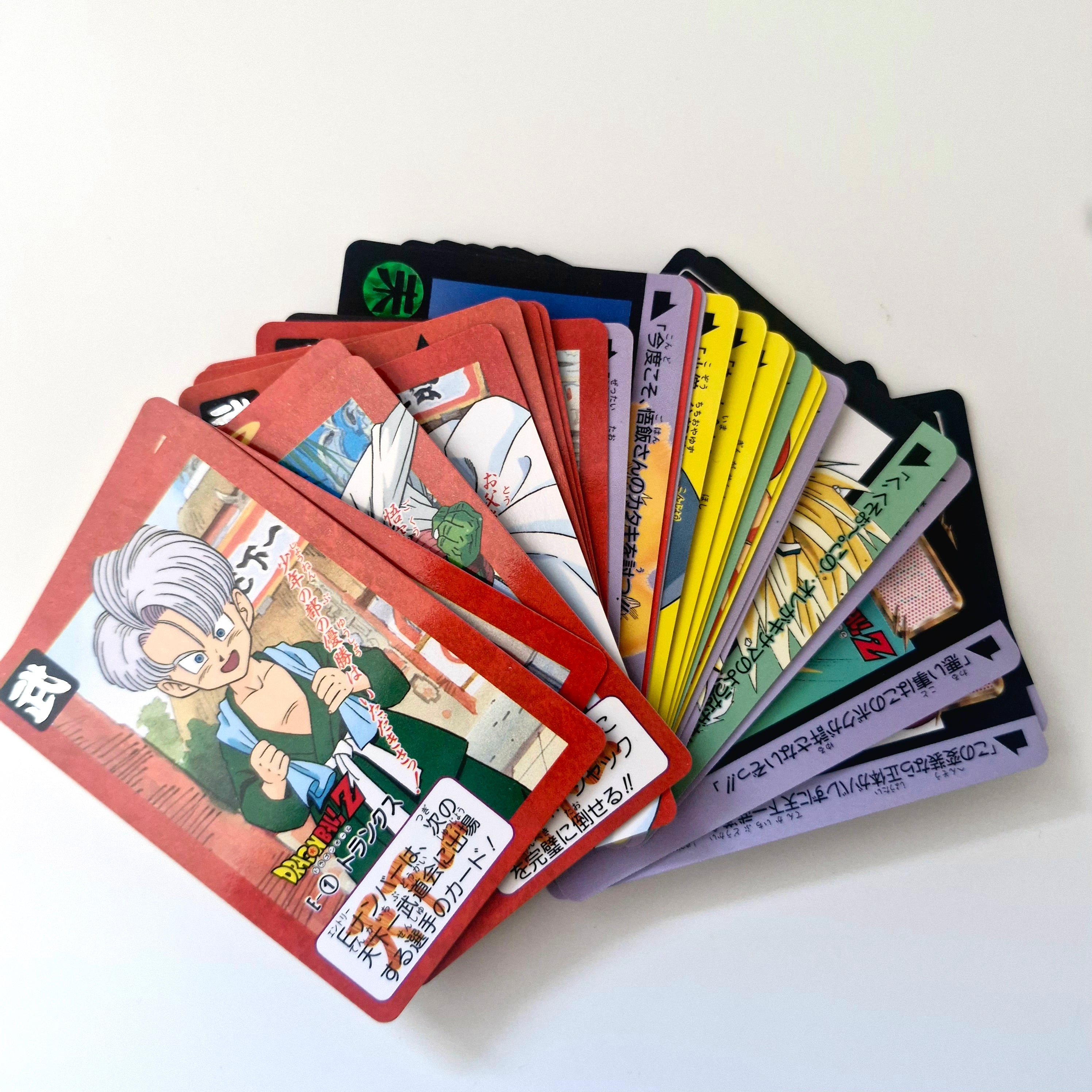 Dragon Ball Carte Carddass Part 16 - Reg Set état bon