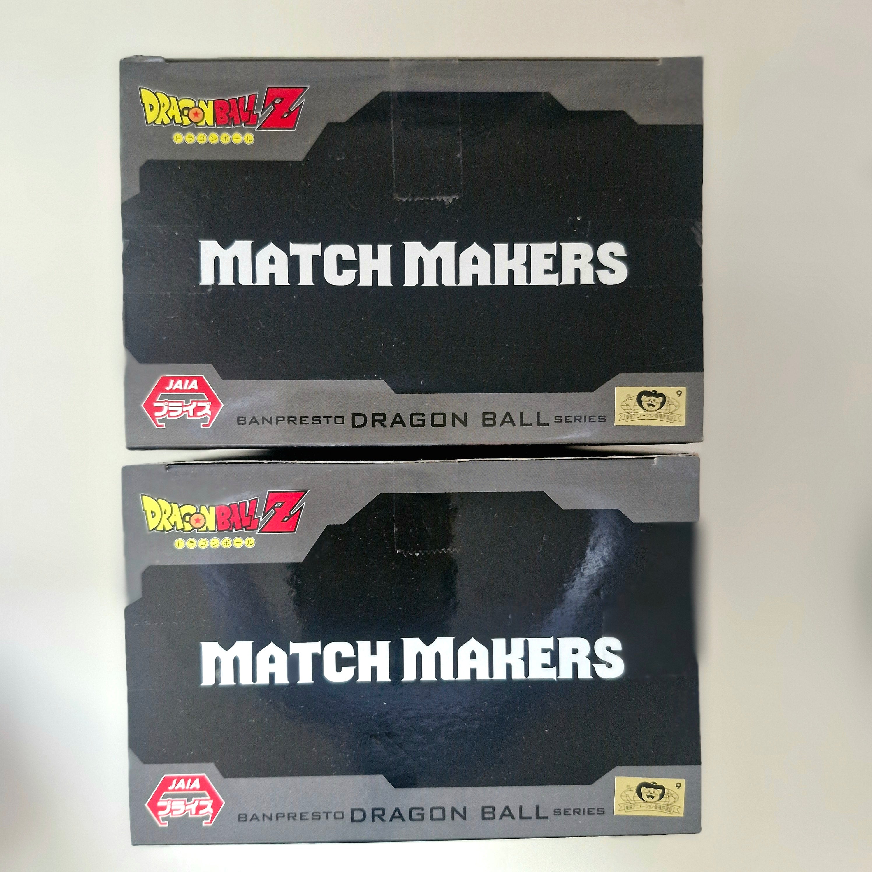 Dragon Ball Figurine Lot de 2 Match Makers Gotenks VS Buu