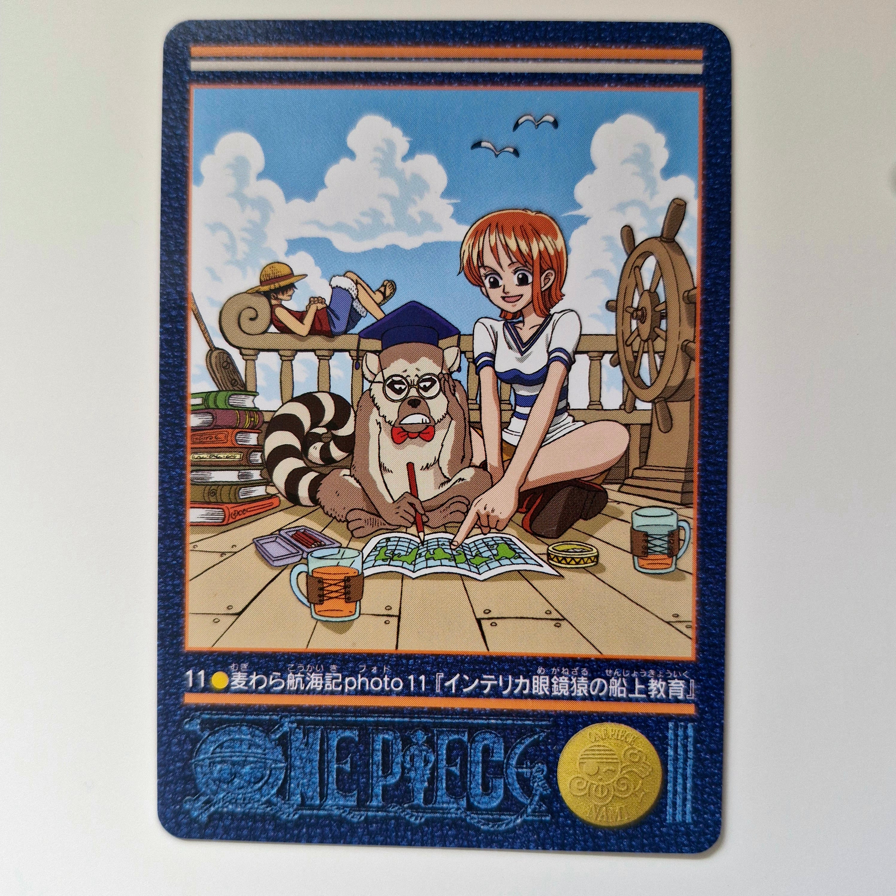 One Piece - Carte Visual Adventure Part 1 - 11 état bon