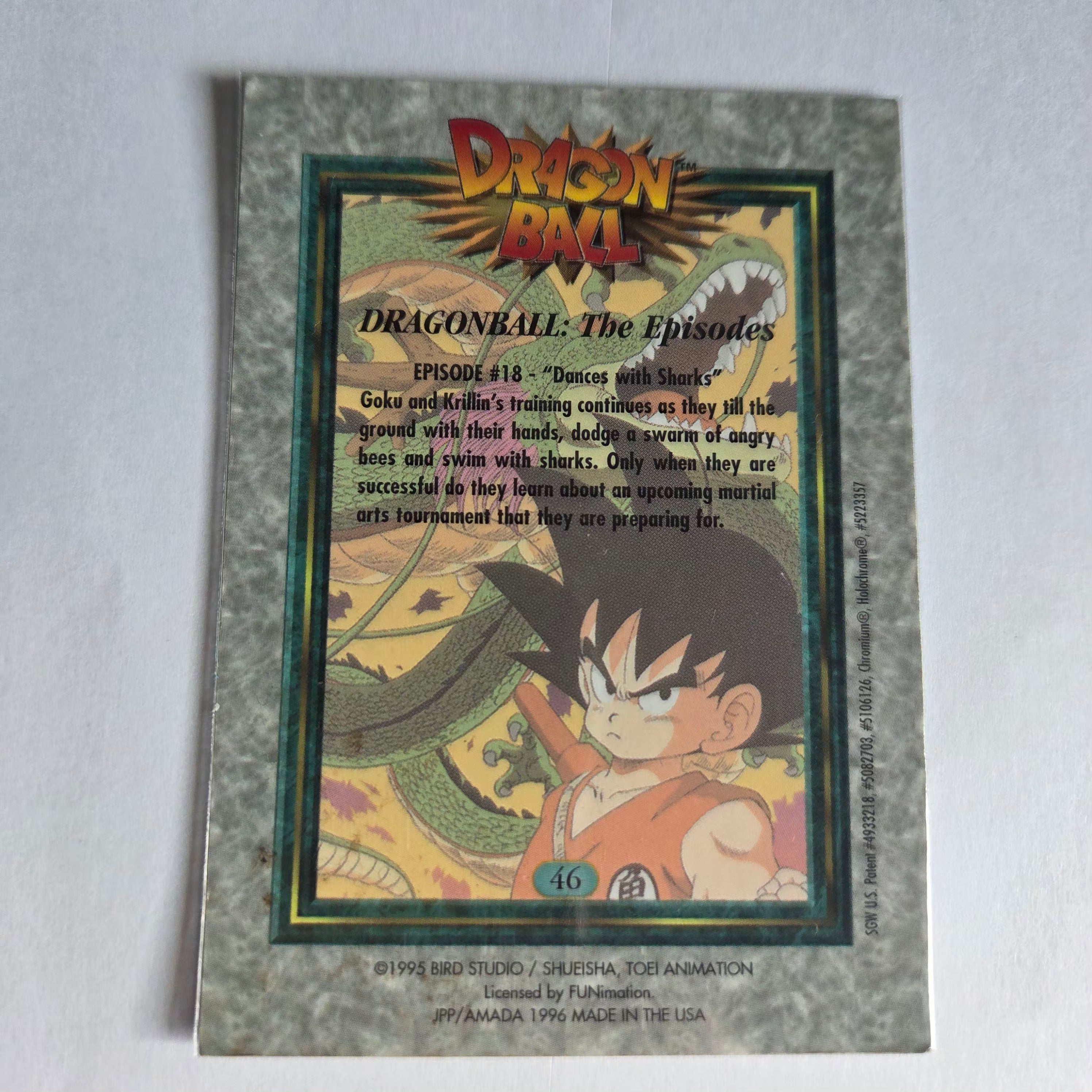 Dragon Ball - Carte Chromium Dragon Ball (US) - 46