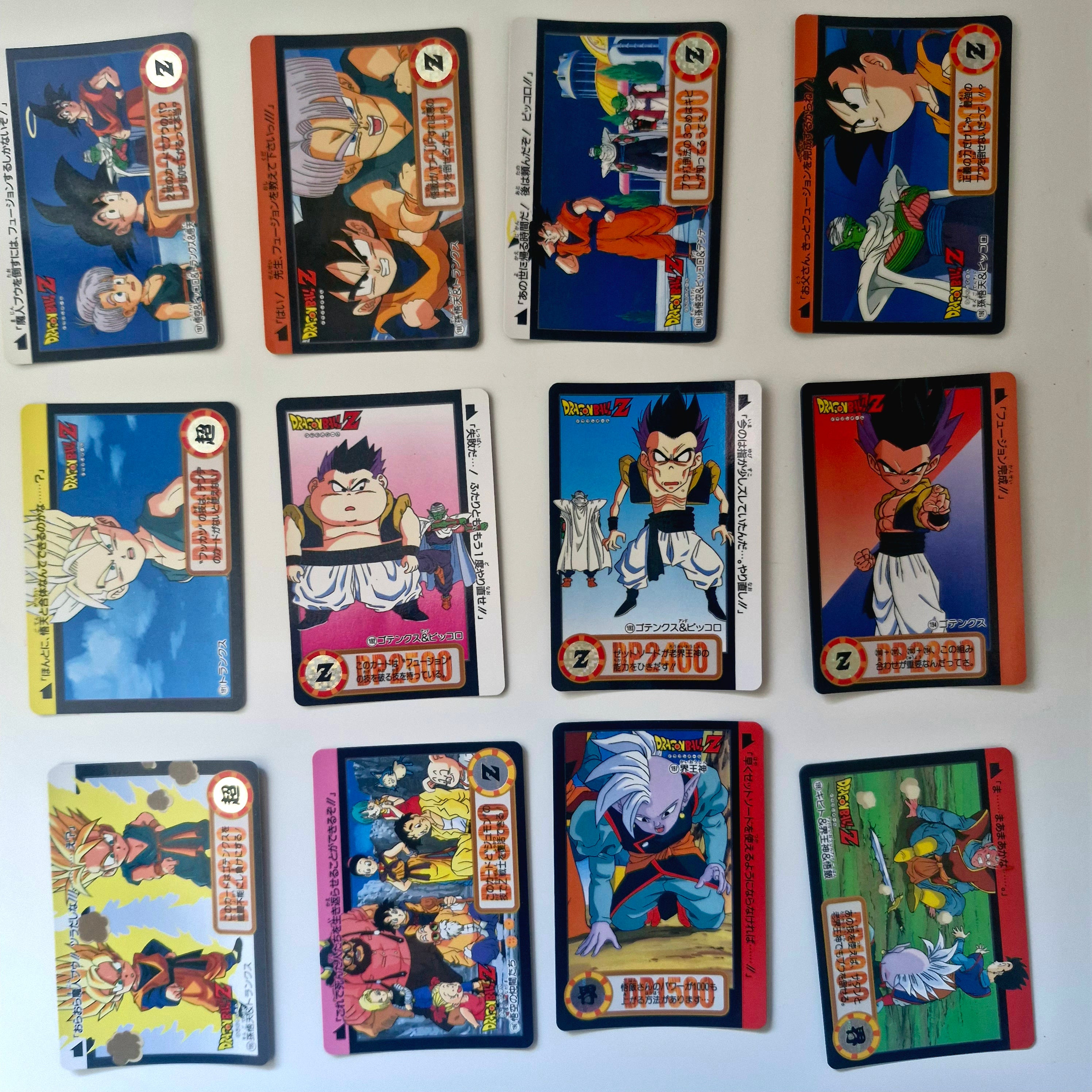 Dragon Ball Carte Carddass Part 21 - Reg Set état bon