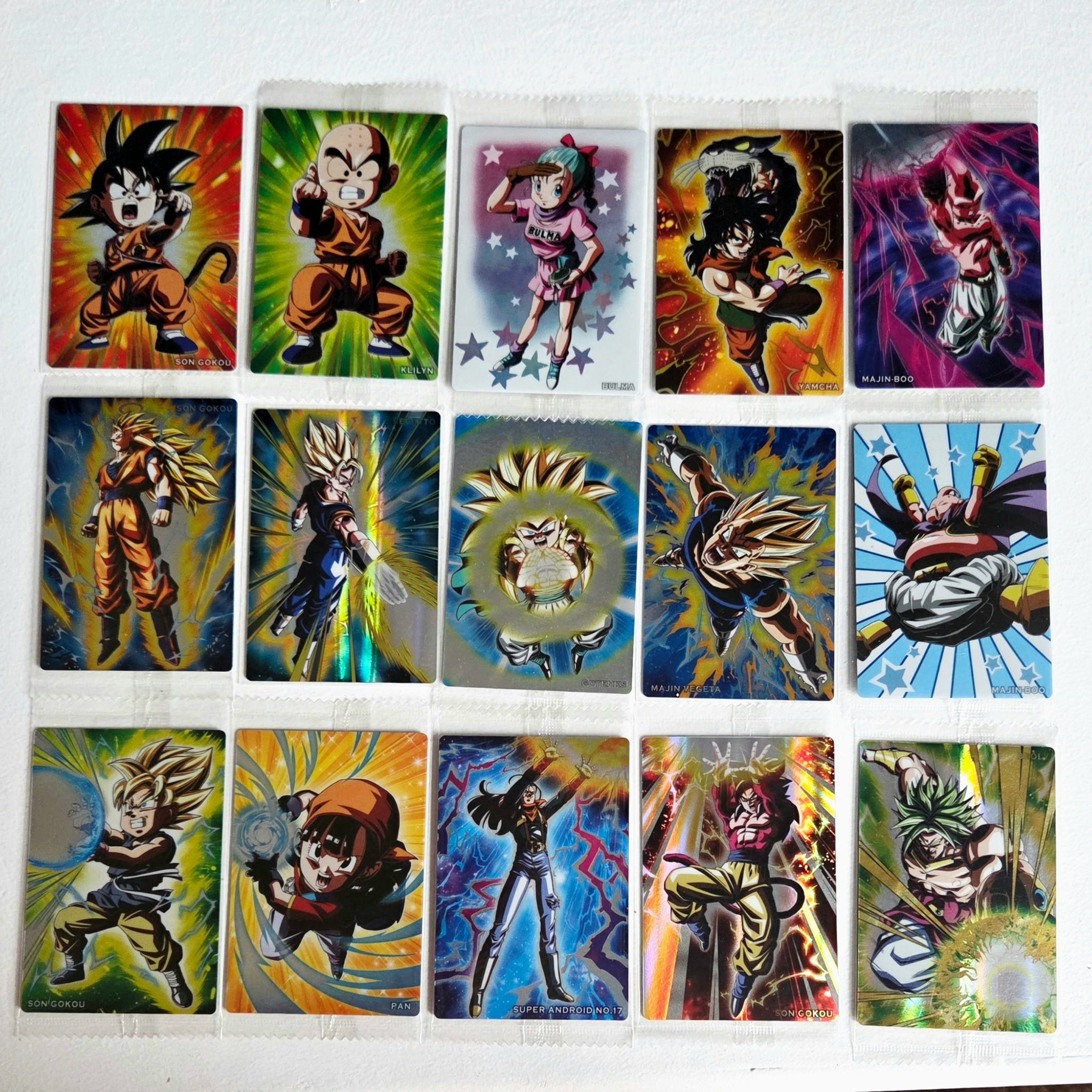 Dragon Ball - Carte Wafers Unlimited Part 01 - Full Set